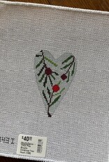 NeedleDeeva - 1343i Pine Boughs Christmas Tree Heart (18M)