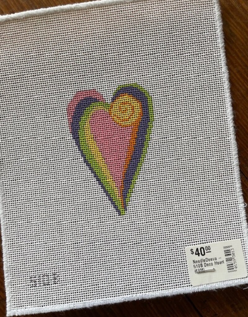 NeedleDeeva - 510B Deco Heart (18M)