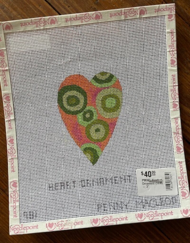 PM981 Heart Ornament (18M) - 3"