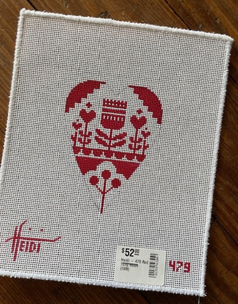 Heidi - 479 Red Tulip Heart (18M)