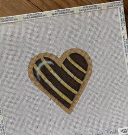 MLT388E Chocolate Cookie Heart (18m)