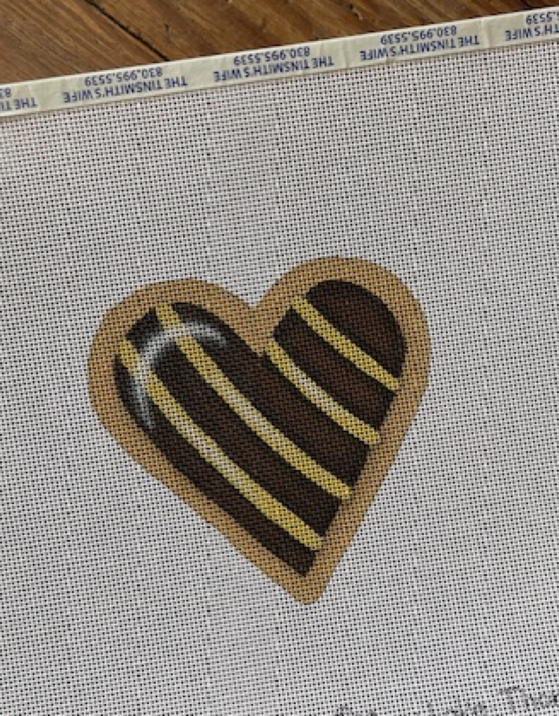 MLT388E Chocolate Cookie Heart (18m)