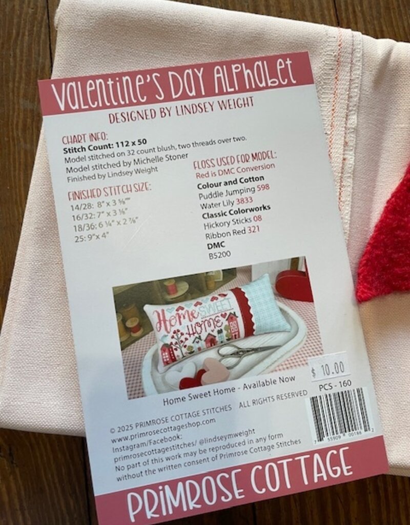 Primrose - Velentine's Day Alphabet