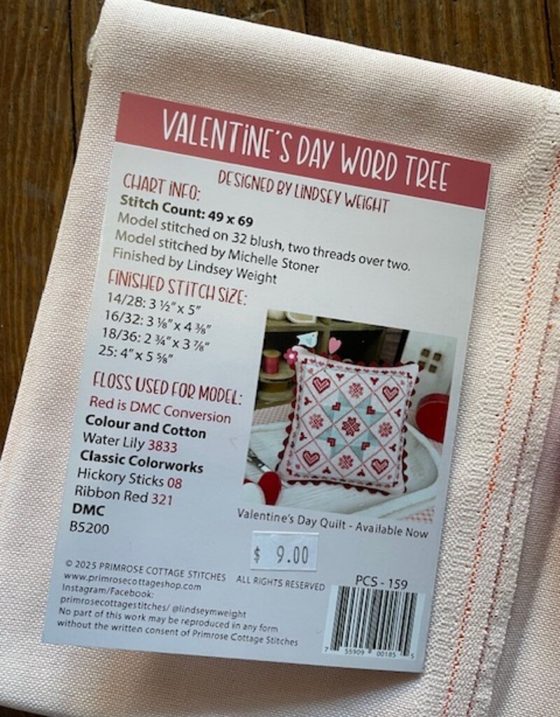 Primrose - Velentine's Word Tree