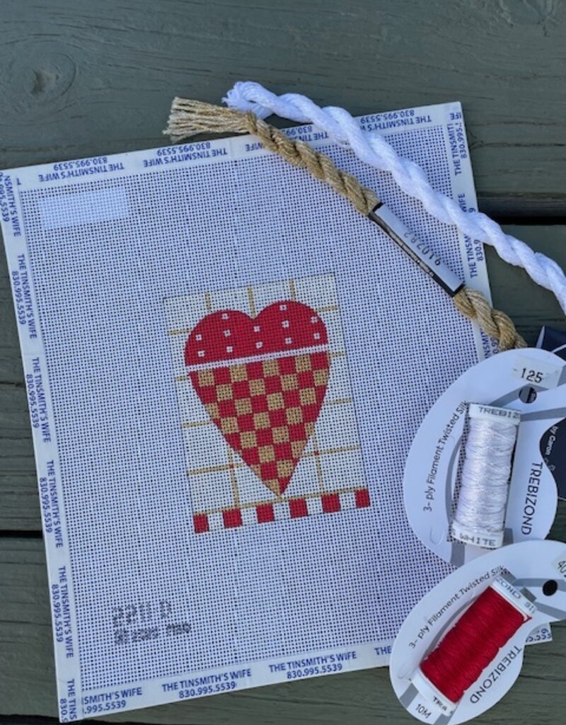 2211D Checkerboard Heart (18M)