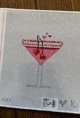 Kay Irby - K357  Martini Valentine (18M)    4" Round