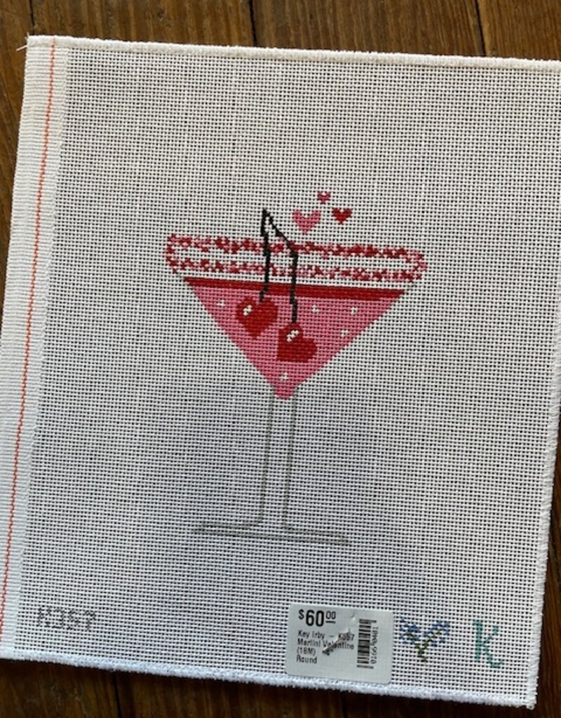 Kay Irby - K357  Martini Valentine (18M)    4" Round