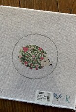 Kay Irby - K306  Valentine Hedgehog (18M)    4" Round