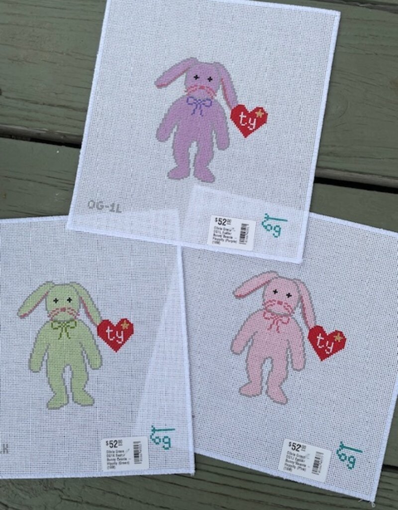 Olivia Grace - OG1K Easter Bunny Beanie - Hippity (Green) (18M)