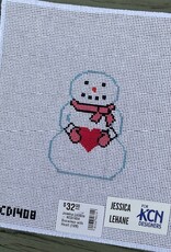 Jessica Lehane - KCD1408 Snowman with Heart (18M)