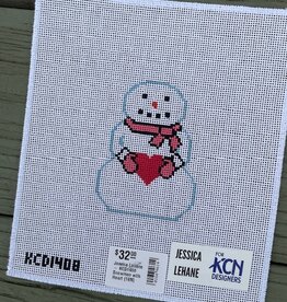Jessica Lehane - KCD1408 Snowman with Heart (18M)