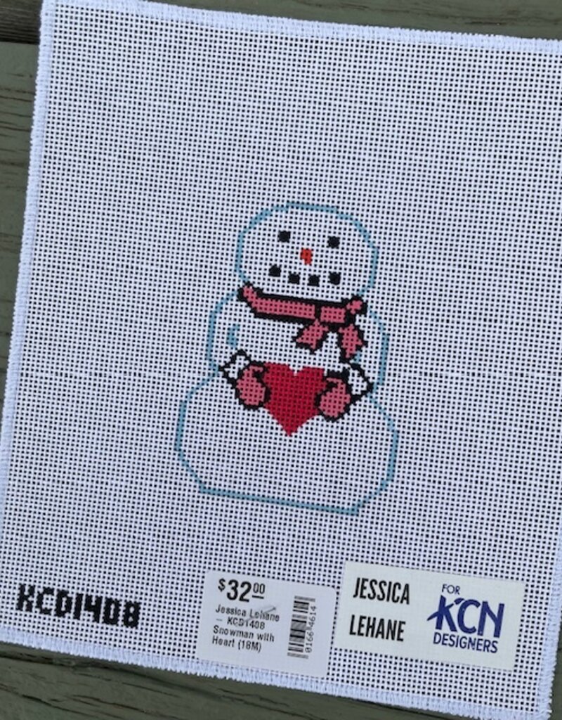 Jessica Lehane - KCD1408 Snowman with Heart (18M)