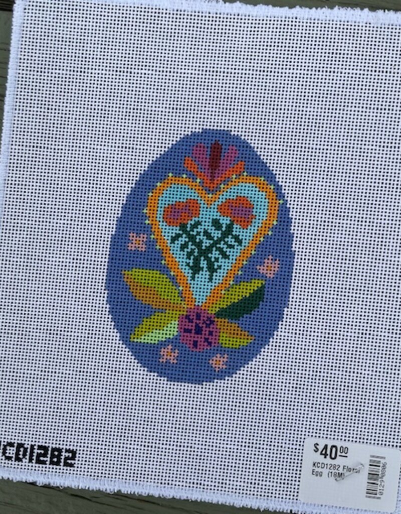 KCD1282 Floral Egg  (18M)