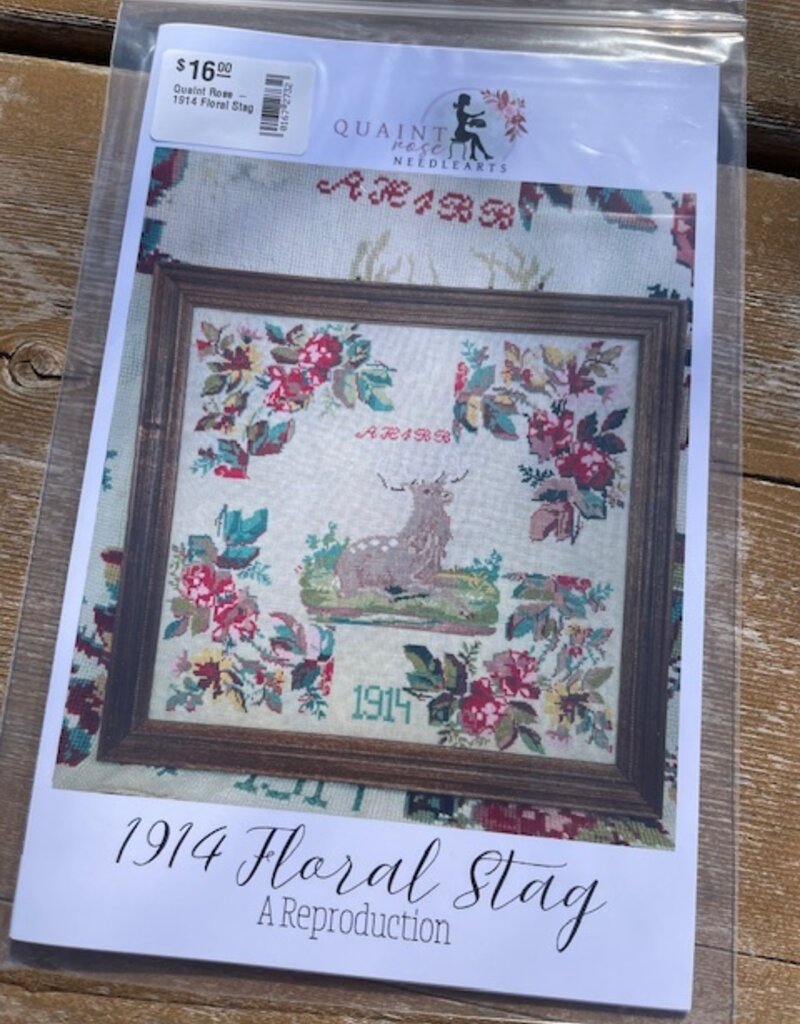 Quaint Rose - 1914 Floral Stag