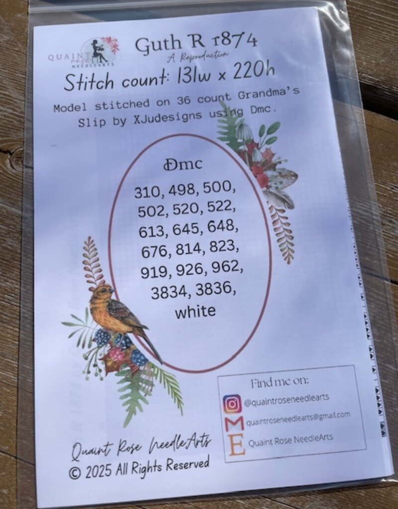 Quaint Rose - Guth R 1874