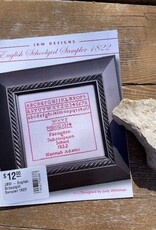 JBW - English Schoolgirl Sampler 1822