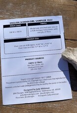 JBW - English Schoolgirl Sampler 1822