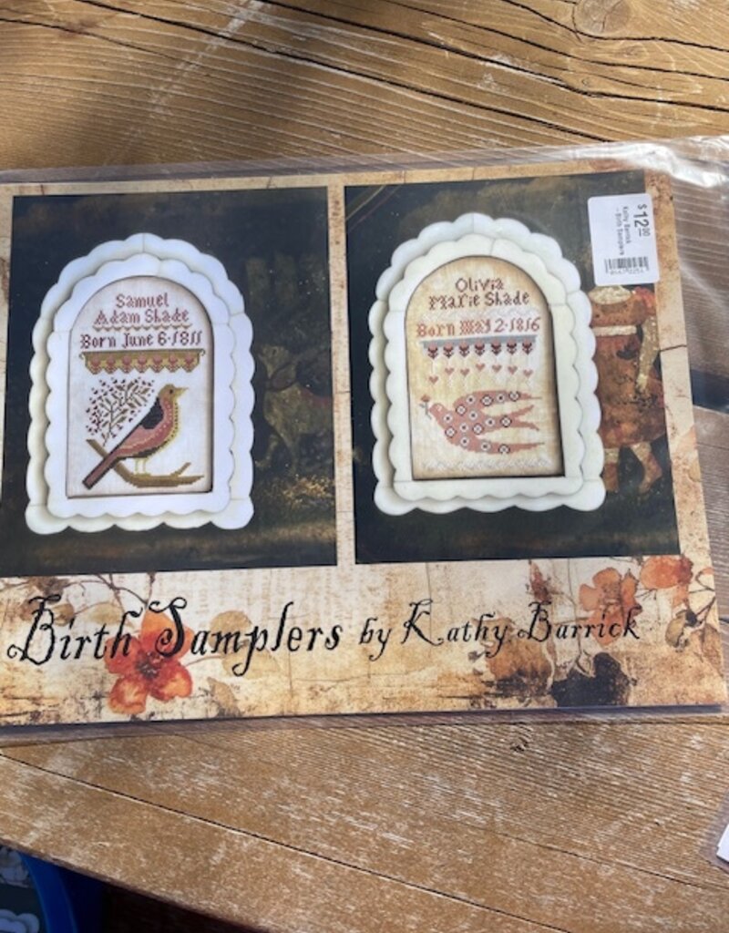 Kathy Barrick -Birth Samplers