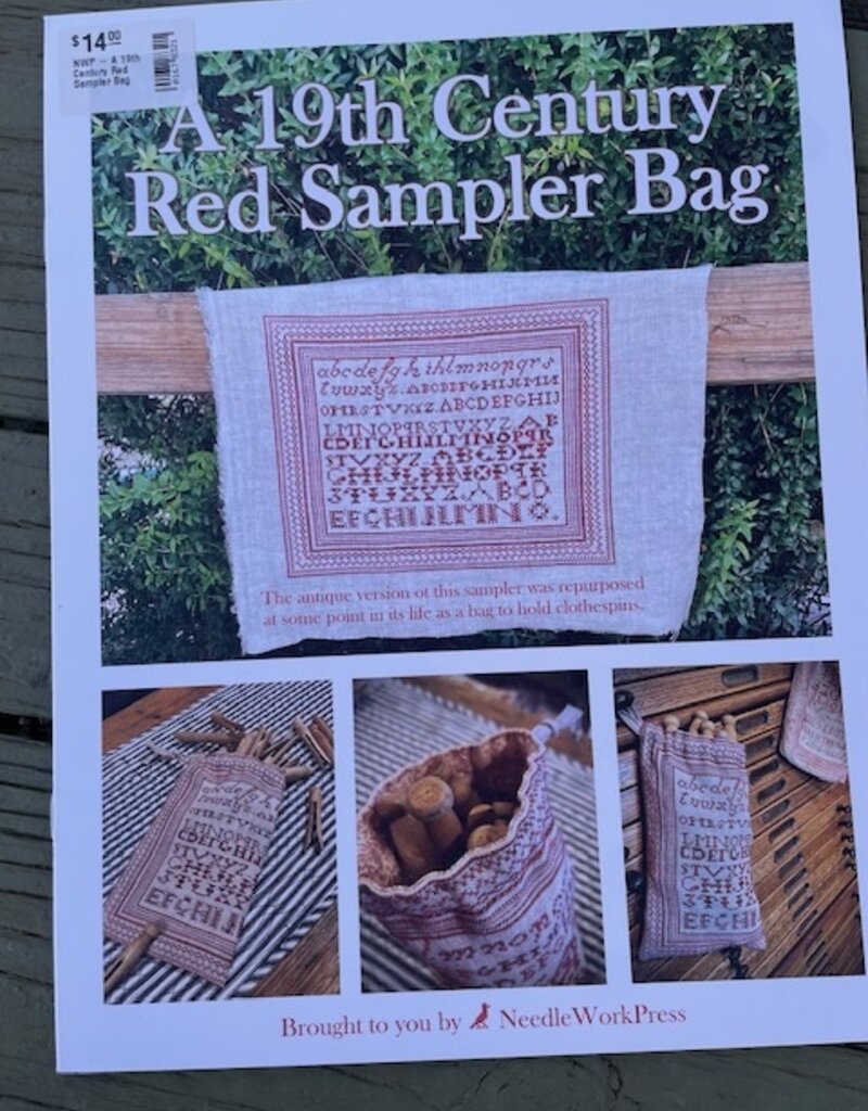 NWP - A 19th Century Red Sampler Bag