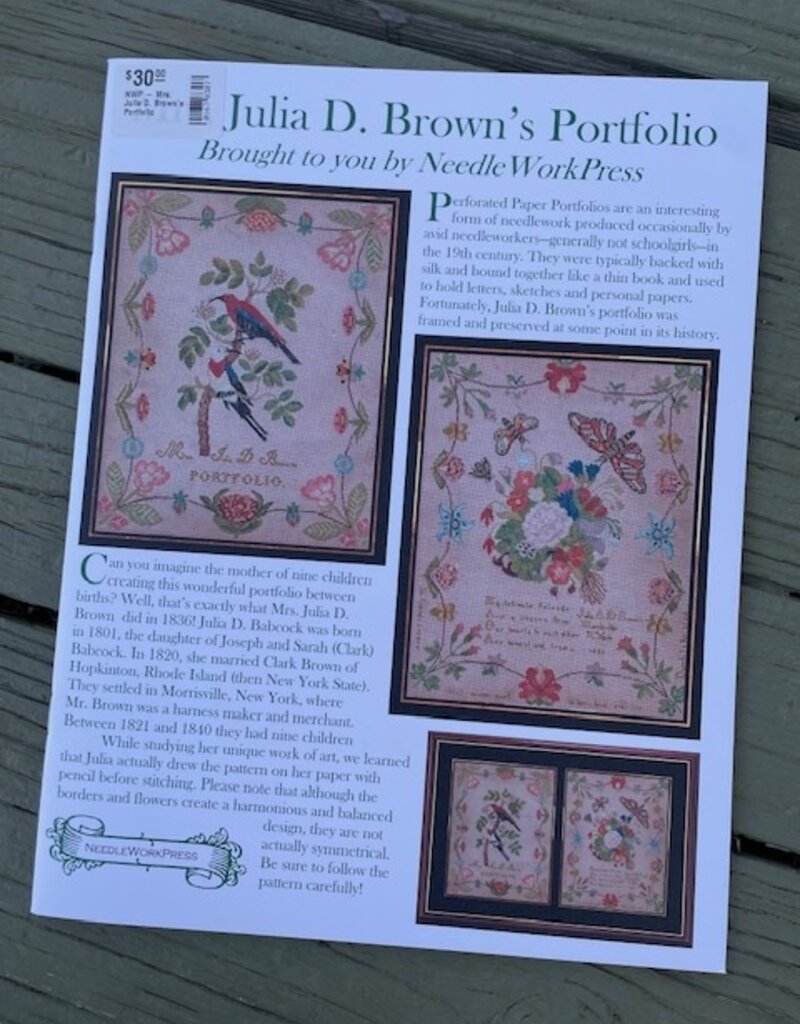 NWP - Mrs. Julia D. Brown's Portfolio