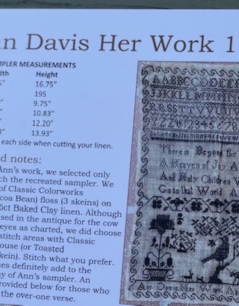 NWP - Ann Davis Her Work 1817
