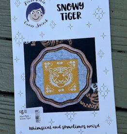 Pixel Pixie - Snowy Tiger