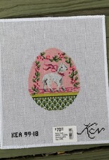 Kelly Clark - KEA99-18 Pink Garland Lamb Egg (18M)