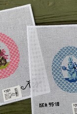 Kelly Clark - KEA101-18 Pink Bunny with Tulip Egg (18M)