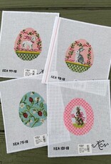 Kelly Clark - KEA101-18 Pink Bunny with Tulip Egg (18M)
