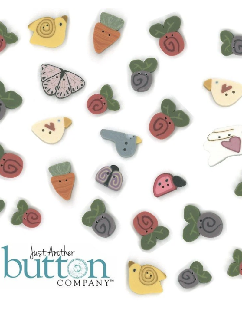 JABCO - 9143.G Easter Bunny Row Button Pack