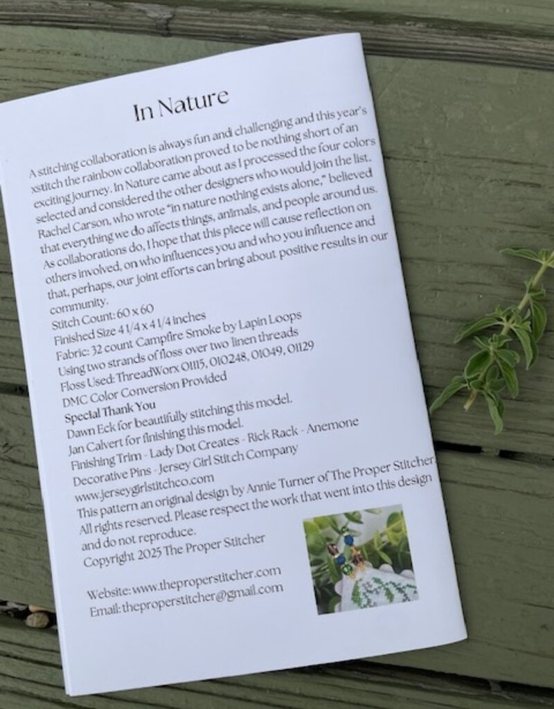 Proper Stitcher - In Nature
