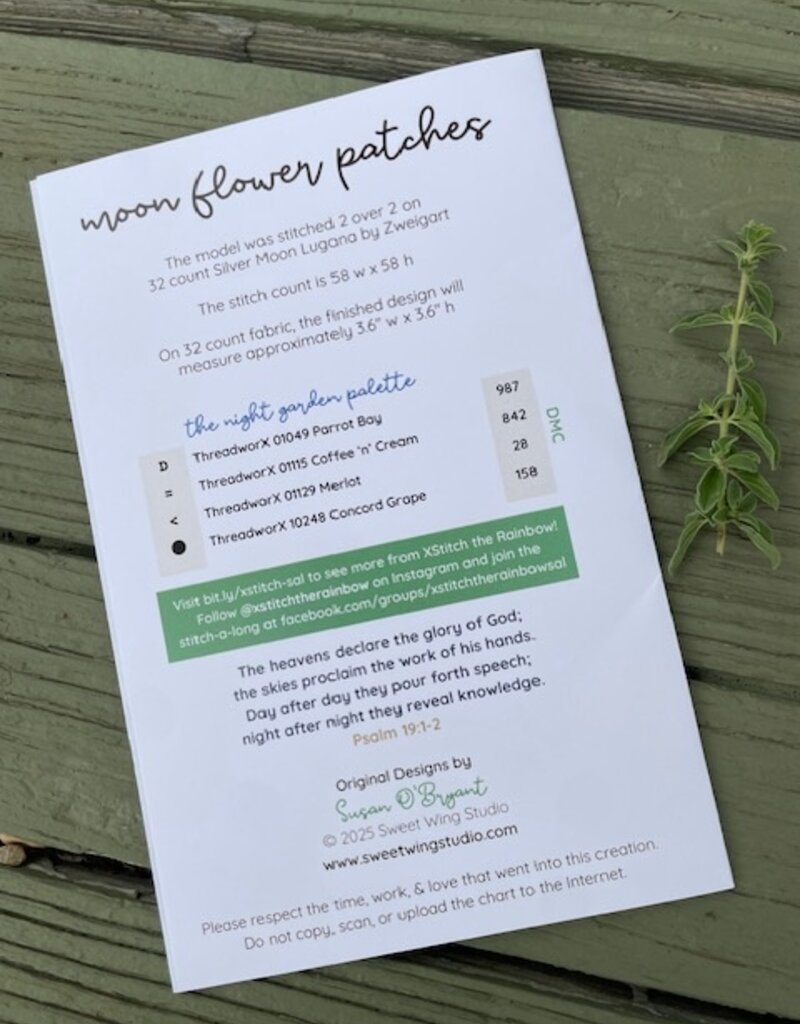 Sweet Wing - Moon Flower Patches (Night Garden)