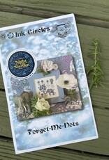 Ink Circles  Forget-Me-Nots (Night Garden)