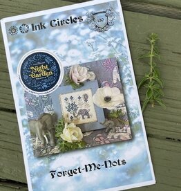 Ink Circles  Forget-Me-Nots (Night Garden)