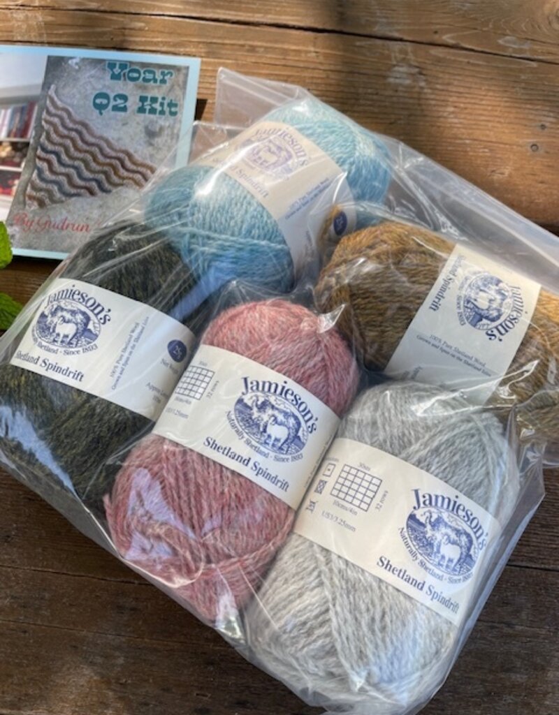Simply Shetland Voar Neckerchief Kit #3