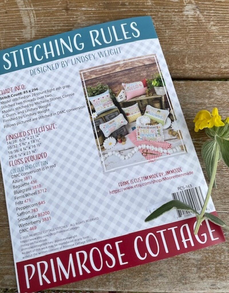 Primrose Cottage - Stitching Rules