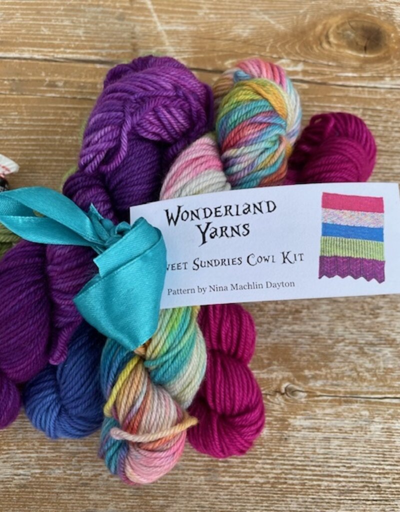 Wonderland - Sweet Sundries Cowl Kit, LYS Day 2025