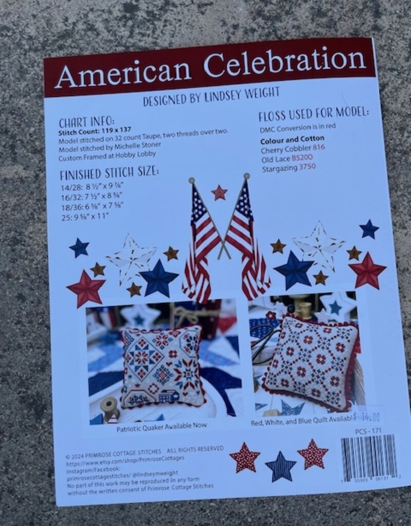 Primrose Cottage - American Celebration