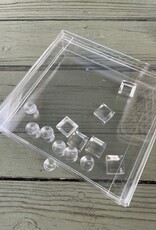COL 585 - Lucite Tic Tac Toe Chest