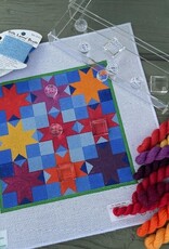 Christine Beckwith Clark - CBC 801 8-Point Star Tic Tac Toe. (13M)