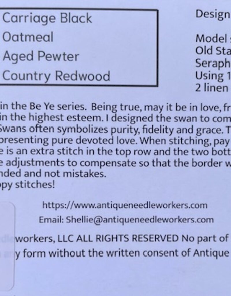 Antique Needleworkers - Be Ye True