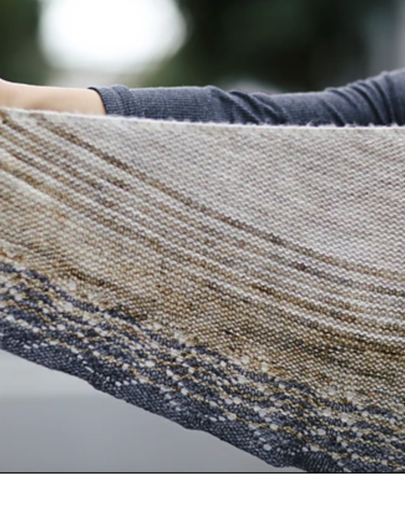 Less Traveled Yarn Jodi Shawl Kits, Original Colorway