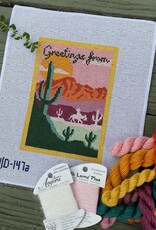 Morgan Julia - MJD-147A Greetings from Way Out West Postcard (13M)