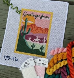 Morgan Julia - MJD-147A Greetings from Way Out West Postcard (13M)
