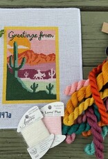 Morgan Julia - MJD-147A Greetings from Way Out West Postcard (13M)