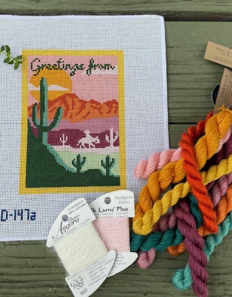 Morgan Julia - MJD-147A Greetings from Way Out West Postcard (13M)
