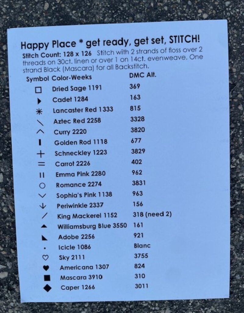 Amy Bruecken - Home is My  Happy Place Complete Pattern