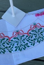 Penny & Penny - RS2 Red Bow Mistletoe Lampshade (18M)