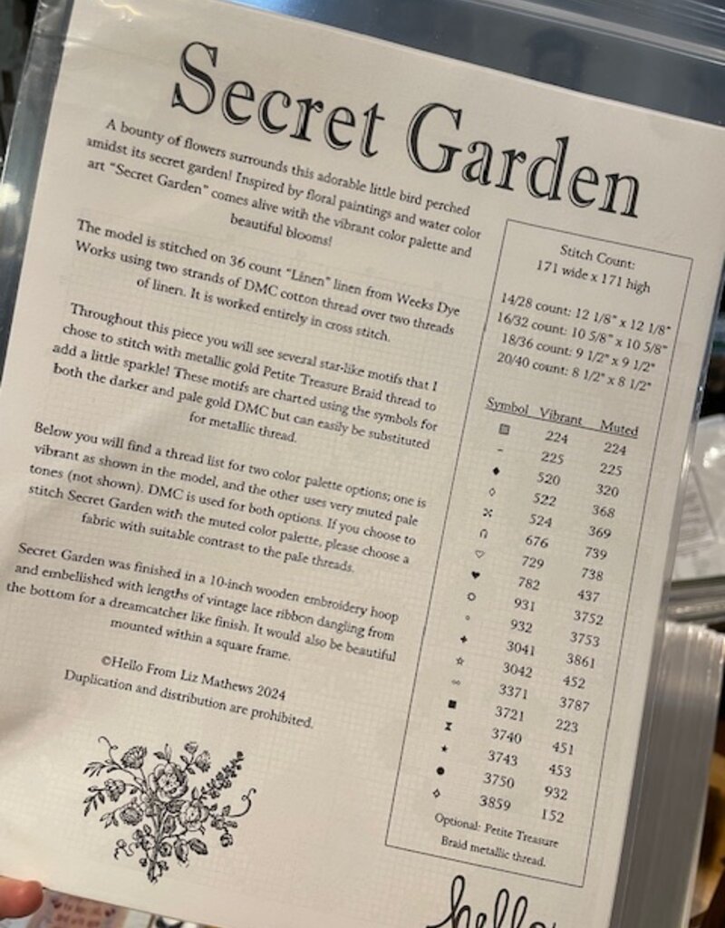 Liz Mathews - Secret Garden