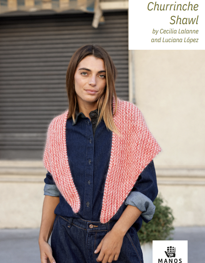 Manos - Churrinche Shawl Kit,  Colorful Warmth